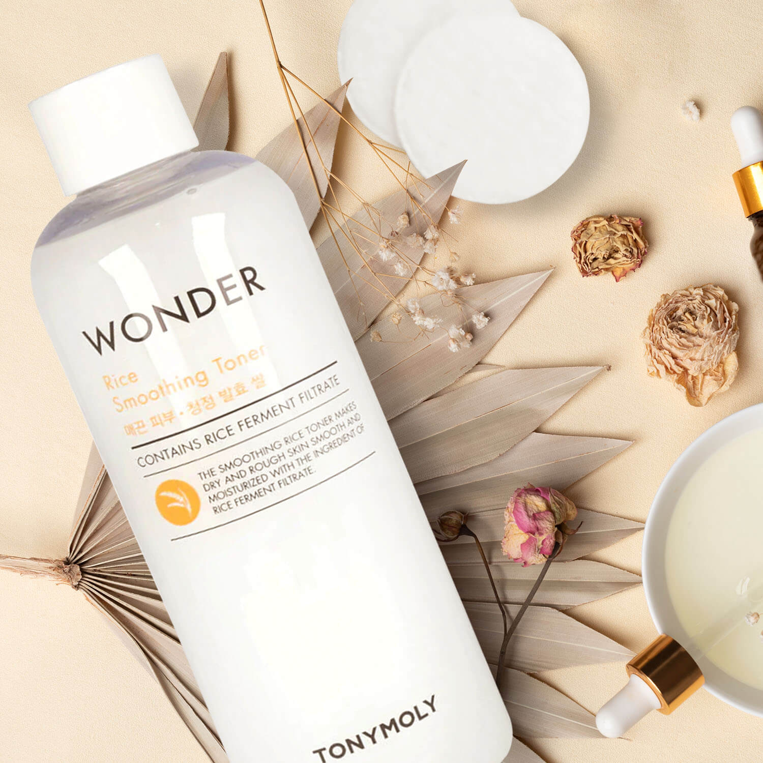 WONDER RICE SMOOTHING TONER (TÓNICO SUAVIZANTE DE ARROZ)